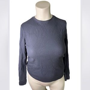 Gap waffle knit crew neck